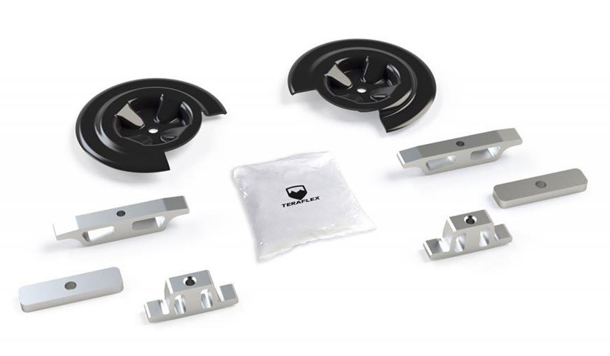 TeraFlex Rear Coil Spring Retainers 2019-up Jeep Gladiator